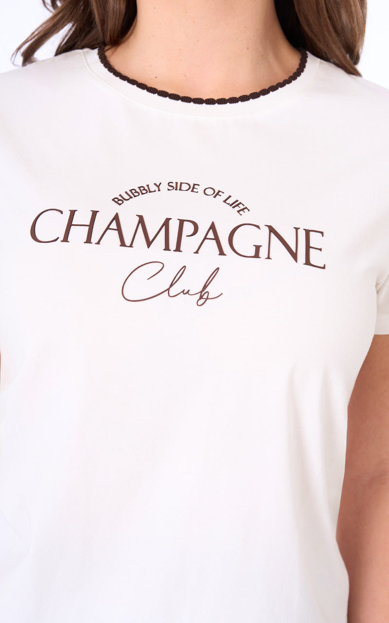 T-SHIRT BASICO CON FRASE
