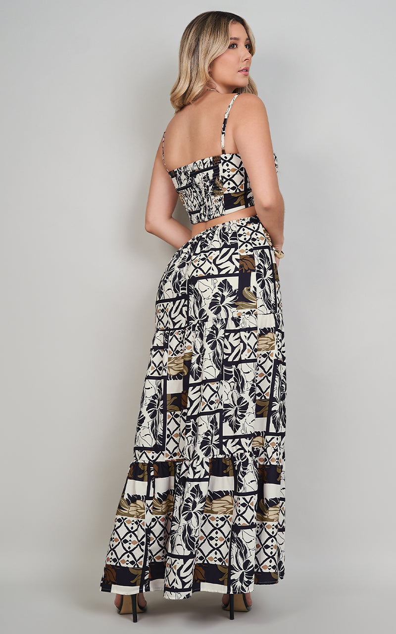 MOROCCAN GARDENS DRESS