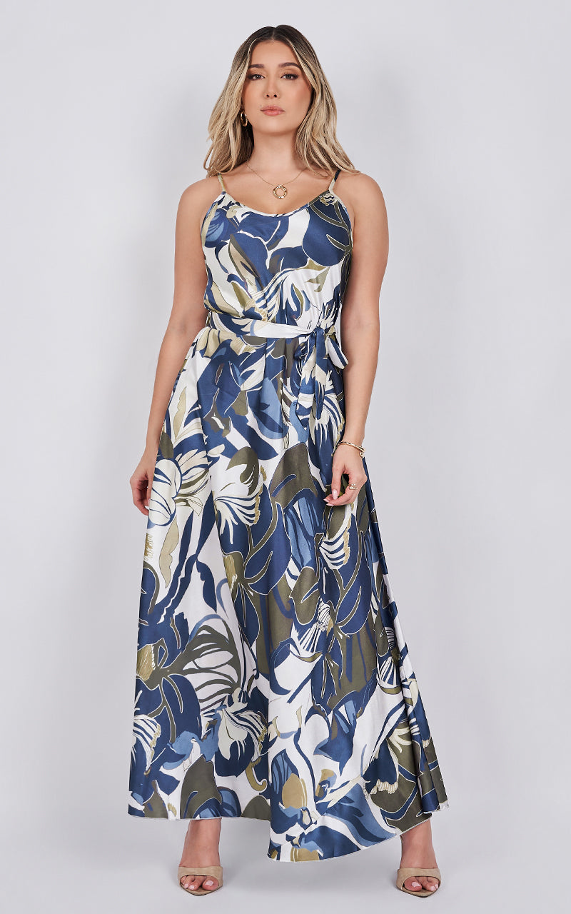 Women's long dress "Nature In Motion" | Bonage