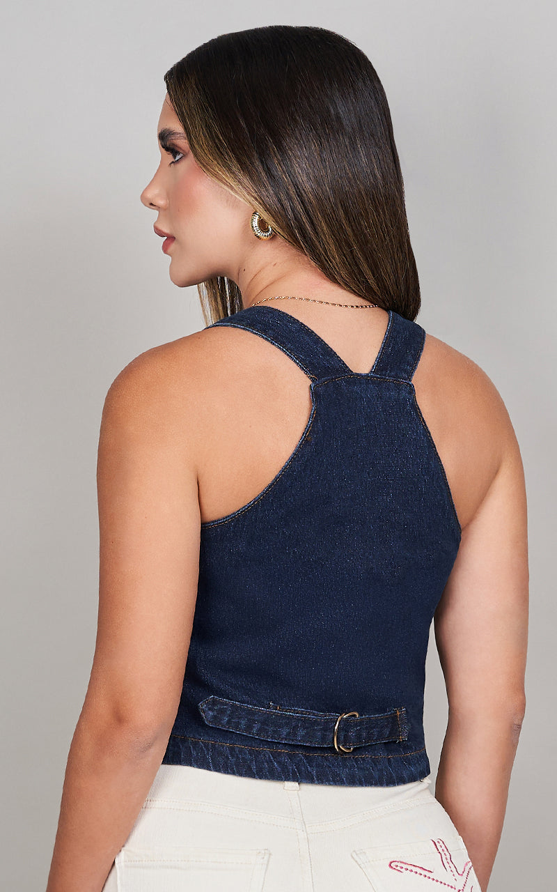 EVERYDAY BLUE VEST & NOVA SHORT