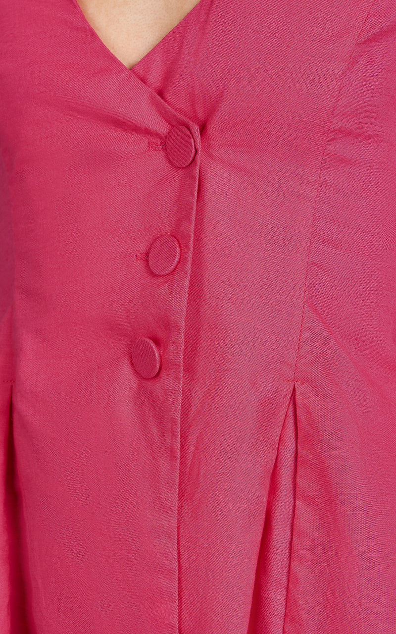 SUNSETS PINK VEST & PANTS