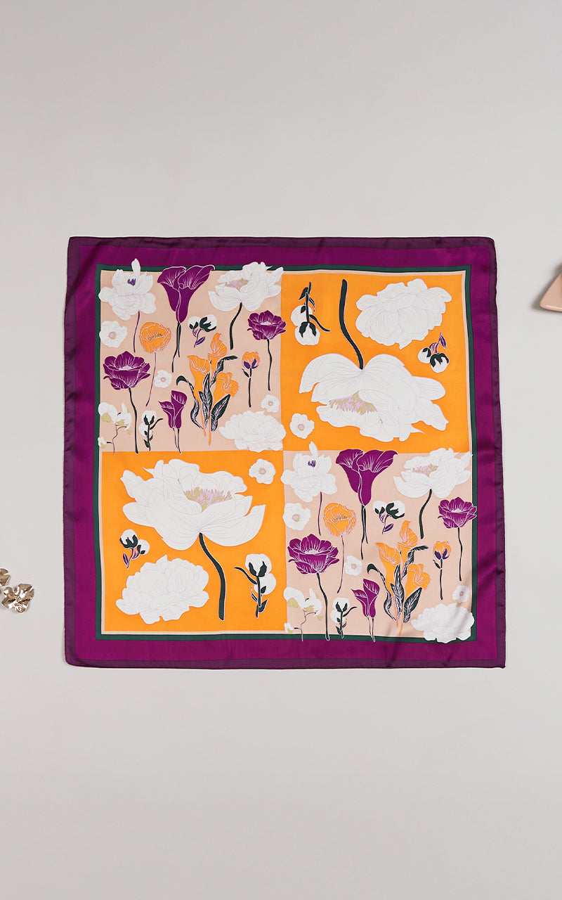 ORANGE SKY SCARF
