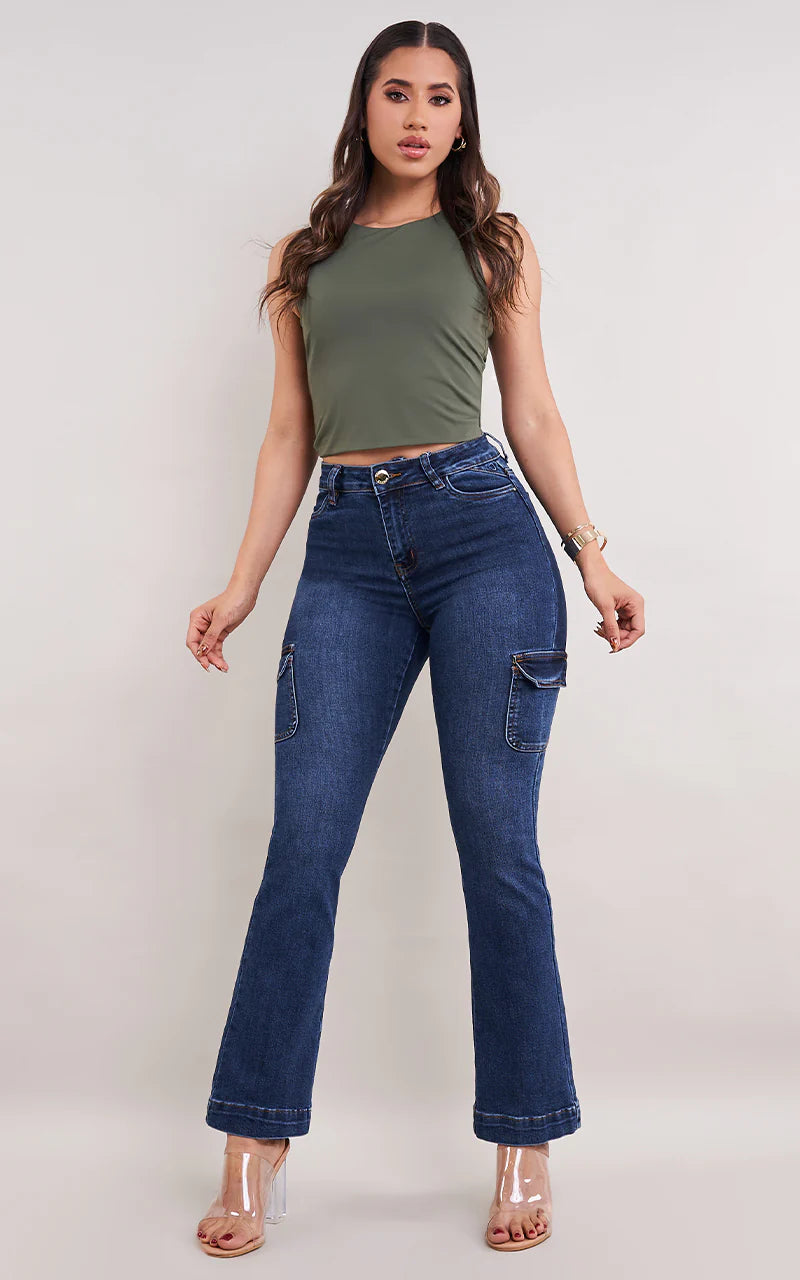 MIRANDA TOP & KATHRYN FLARE JEANS