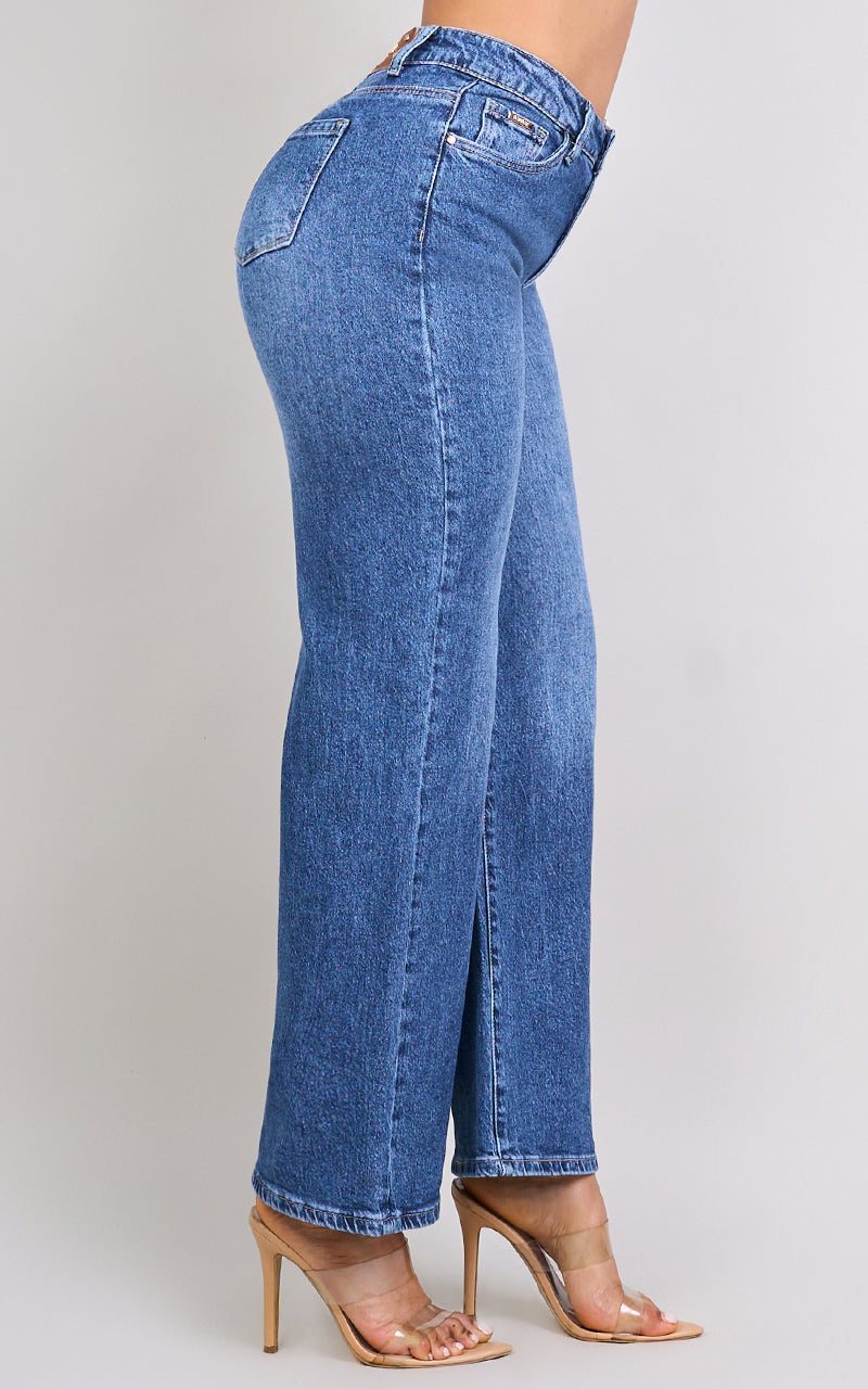 MAHELYS WIDE LEG JEANS