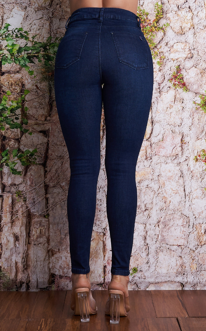 BASIC SKINNY ANKLE JEANS