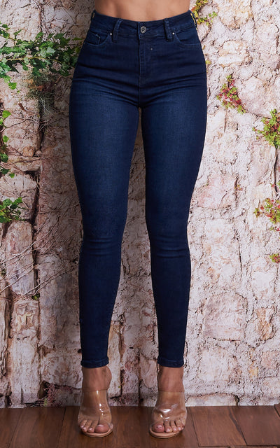 BASIC SKINNY ANKLE JEANS
