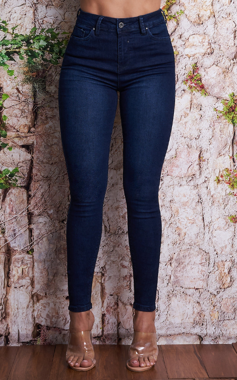 BASIC SKINNY ANKLE JEANS