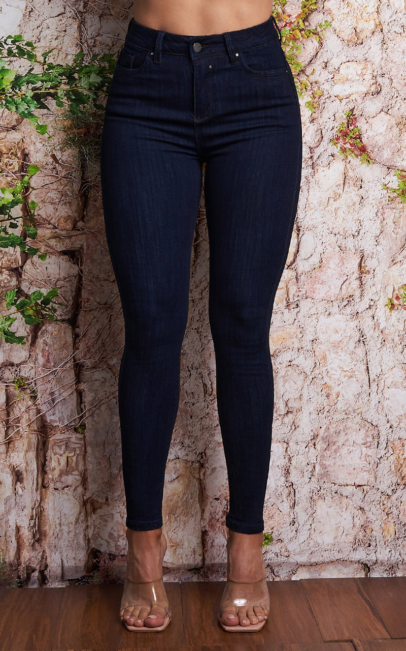 BASIC SKINNY ANKLE JEANS