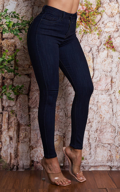 BASIC SKINNY ANKLE JEANS