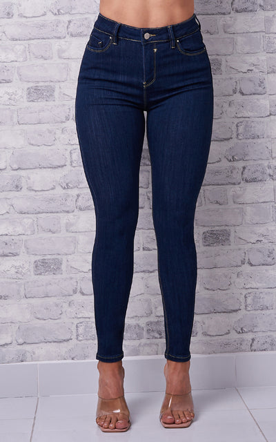 BASIC SKINNY ANKLE JEANS