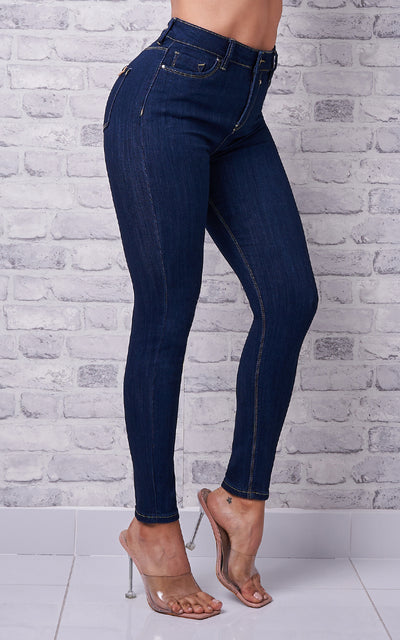 BASIC SKINNY ANKLE JEANS