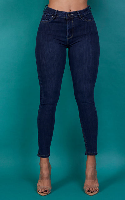 BASIC SKINNY ANKLE JEANS