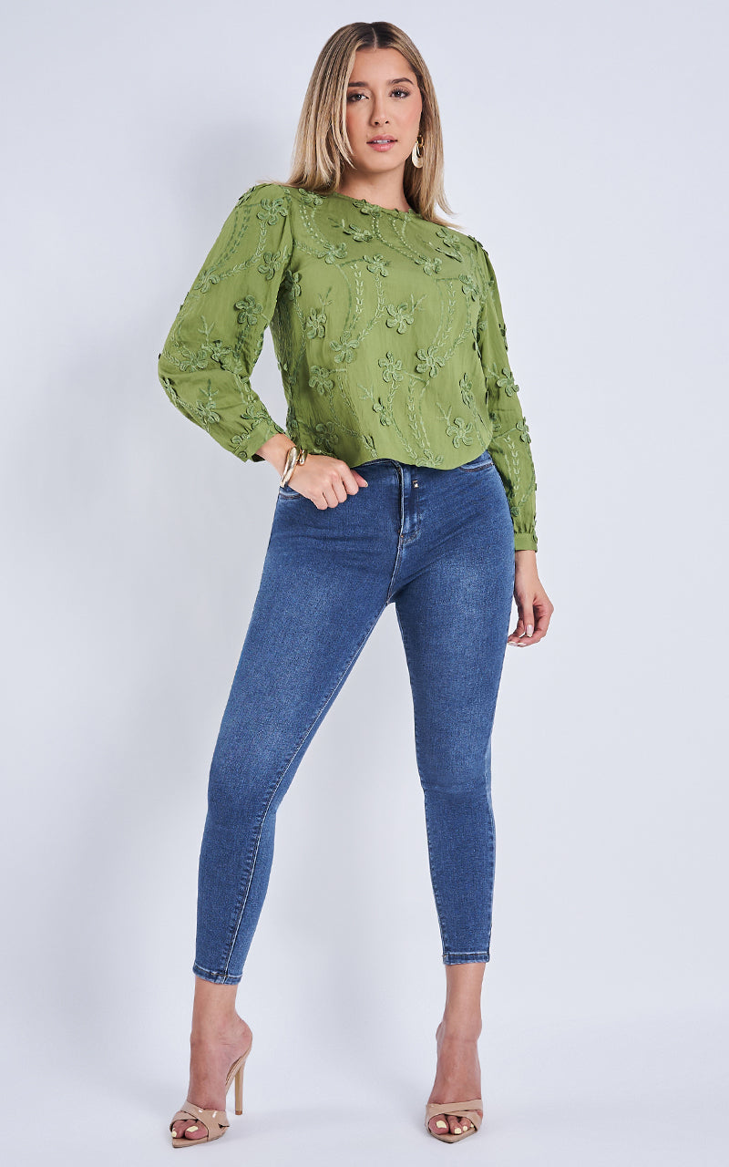 BASIC SKINNY ANKLE JEANS