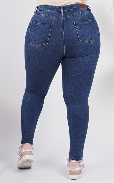 PLUS SIZE SKINNY ANKLE JEANS