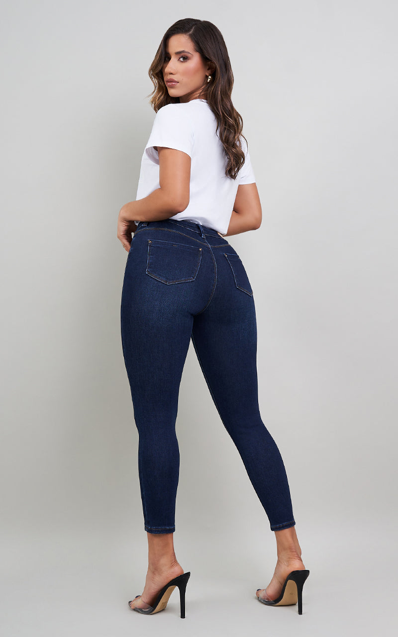 BASIC SKINNY ANKLE JEANS