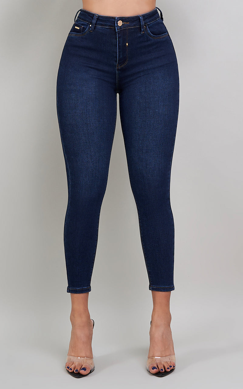 BASIC SKINNY ANKLE JEANS