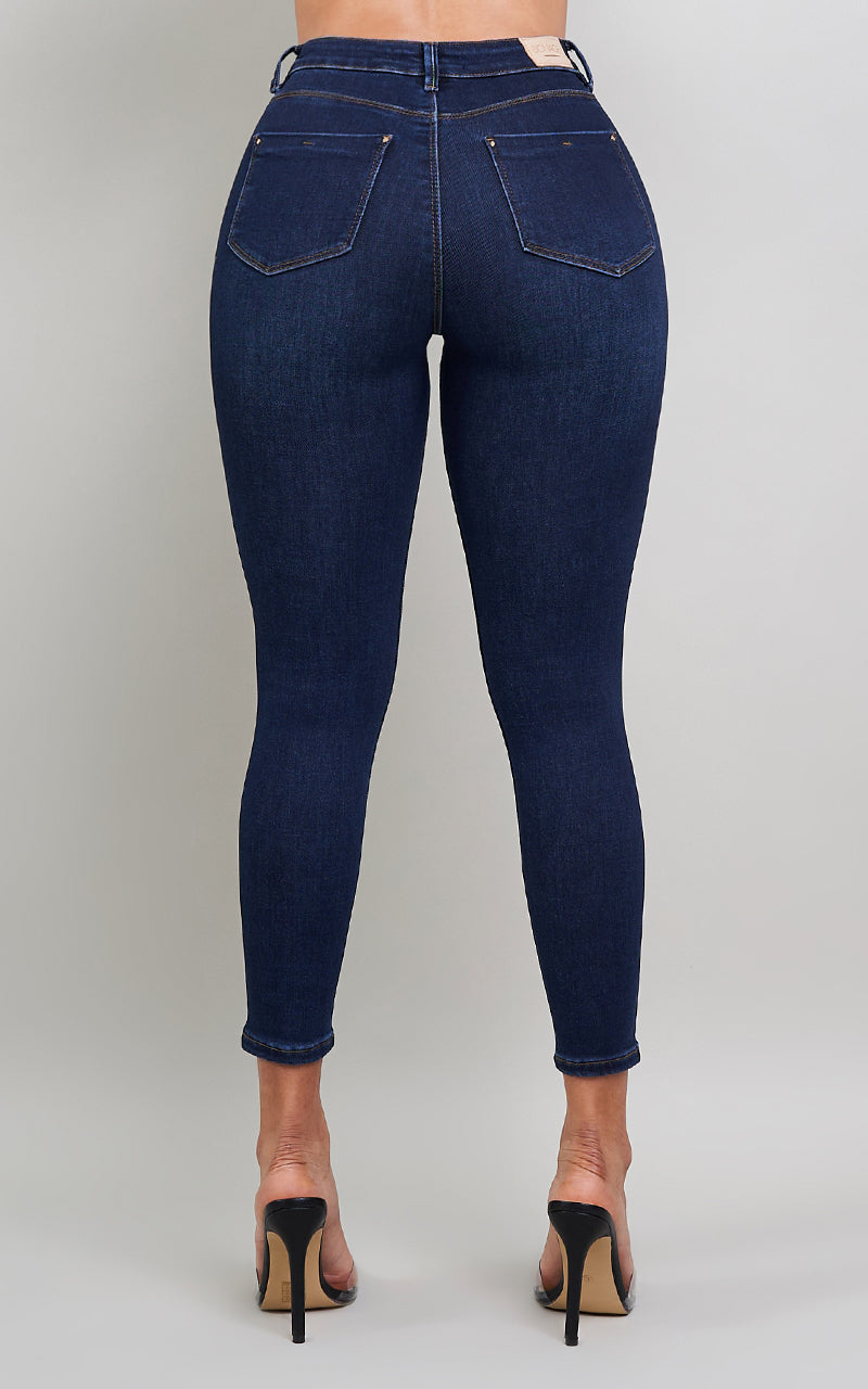 BASIC SKINNY ANKLE JEANS
