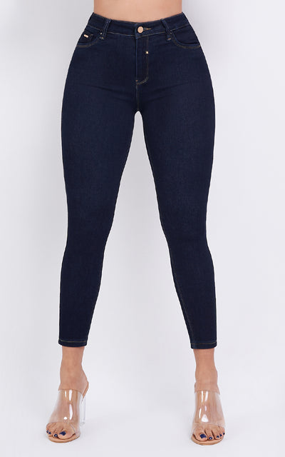 BASIC SKINNY ANKLE JEANS