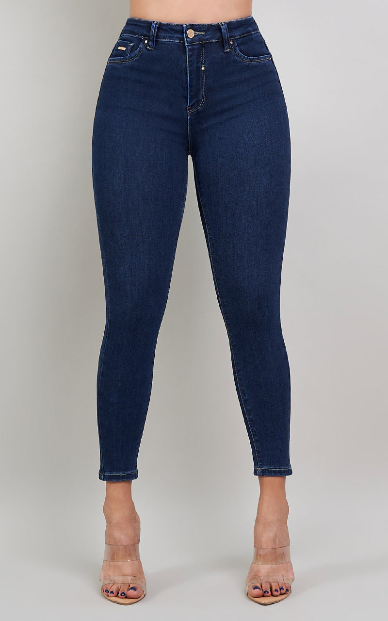 BASIC SKINNY ANKLE JEANS