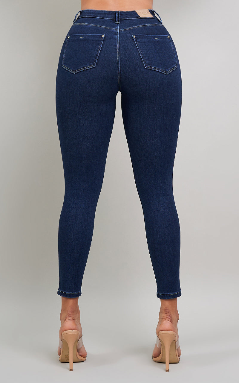 BASIC SKINNY ANKLE JEANS