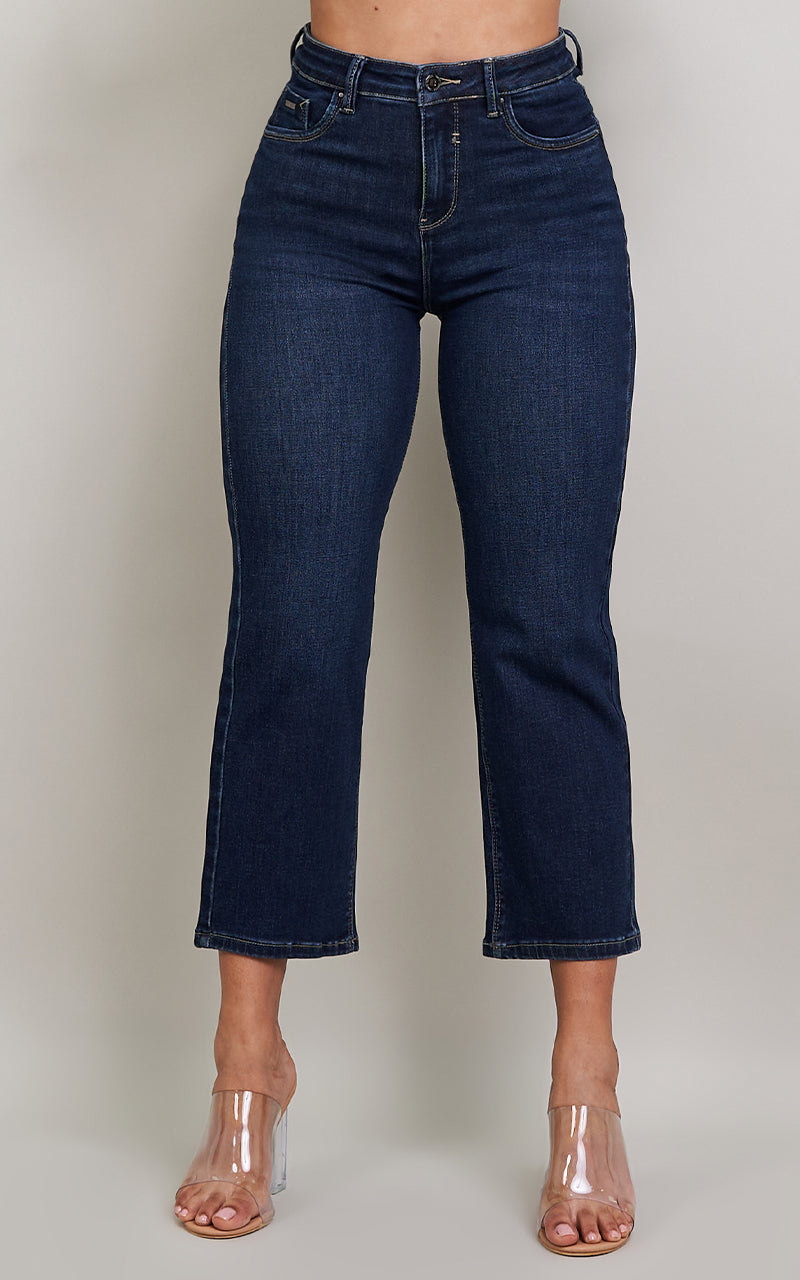 BASIC STRAIGHT ANKLE JEANS