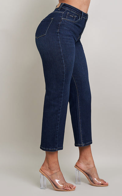 BASIC STRAIGHT ANKLE JEANS