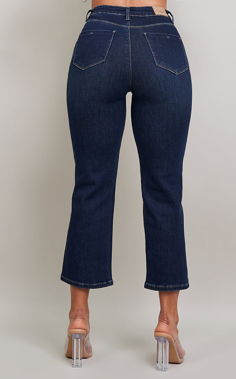 BASIC STRAIGHT ANKLE JEANS