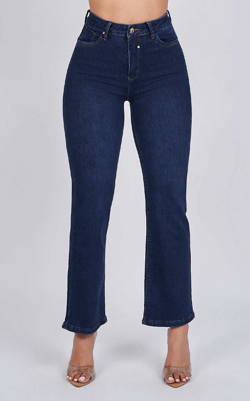 BASIC STRAIGHT ANKLE JEANS
