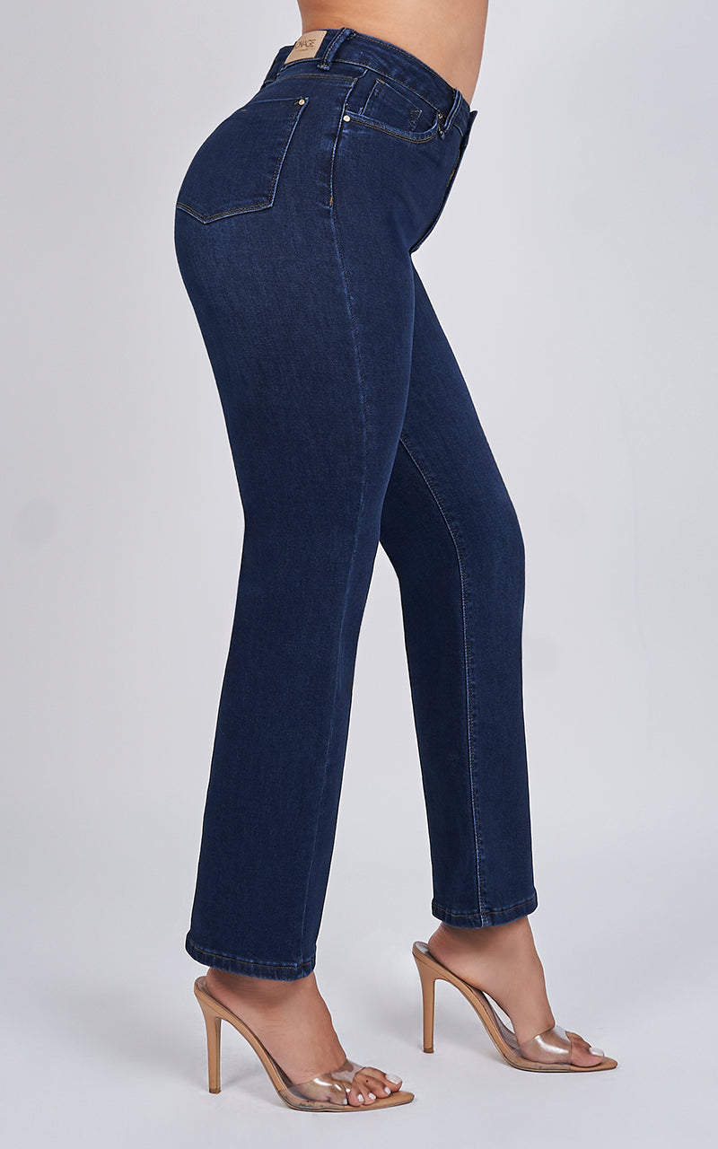 BASIC STRAIGHT ANKLE JEANS