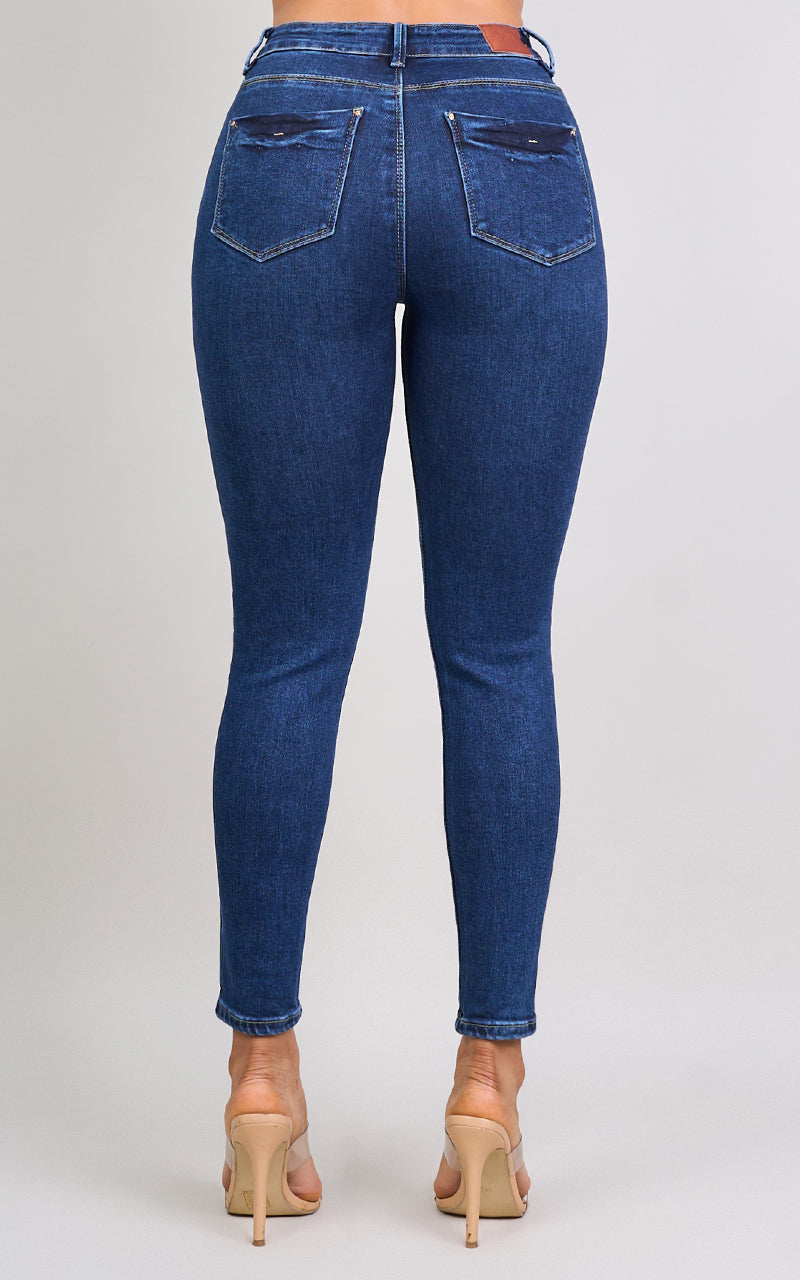 BASIC SKINNY ANKLE JEANS
