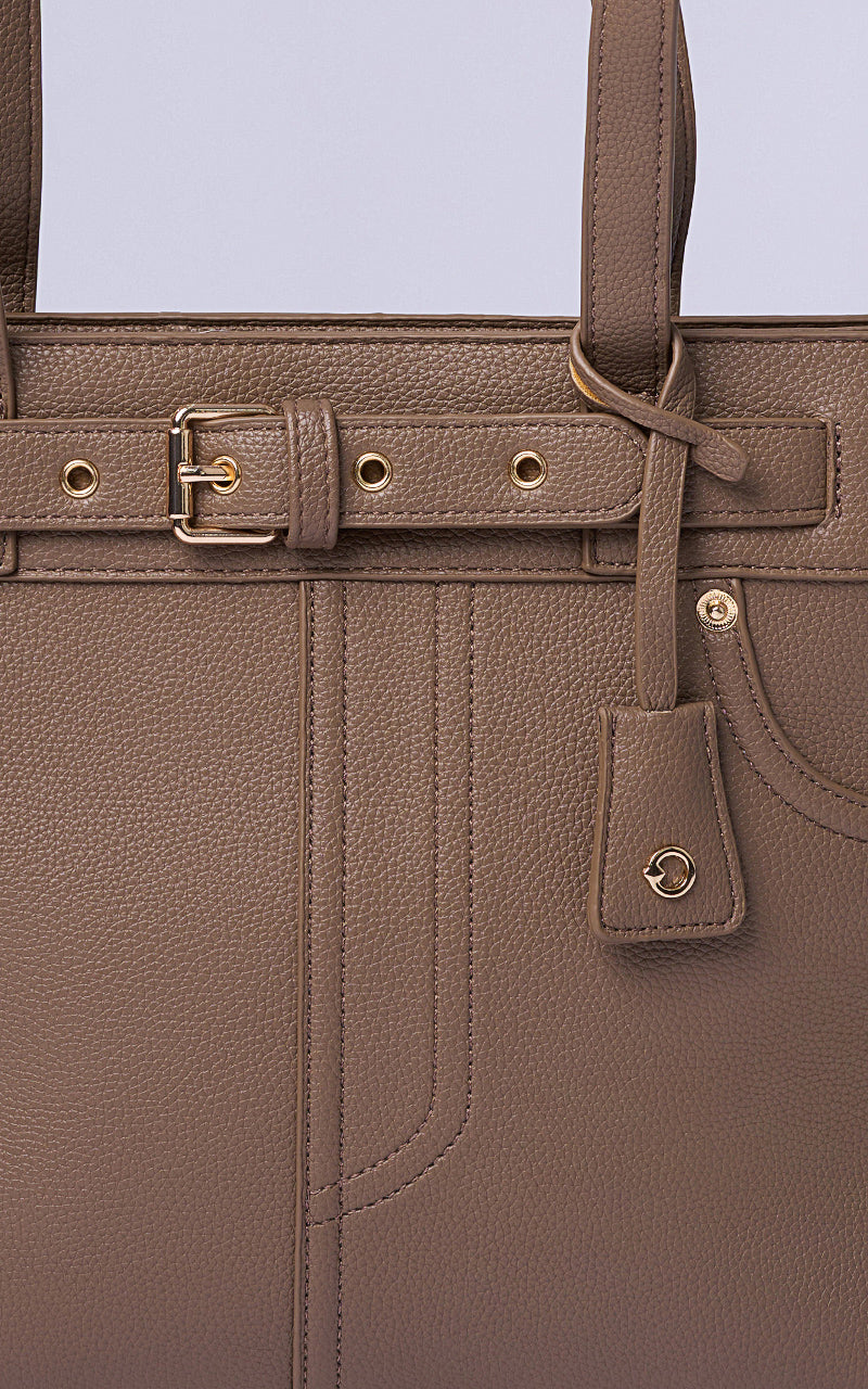 BOLSO - CARTERA TOTE CAFE
