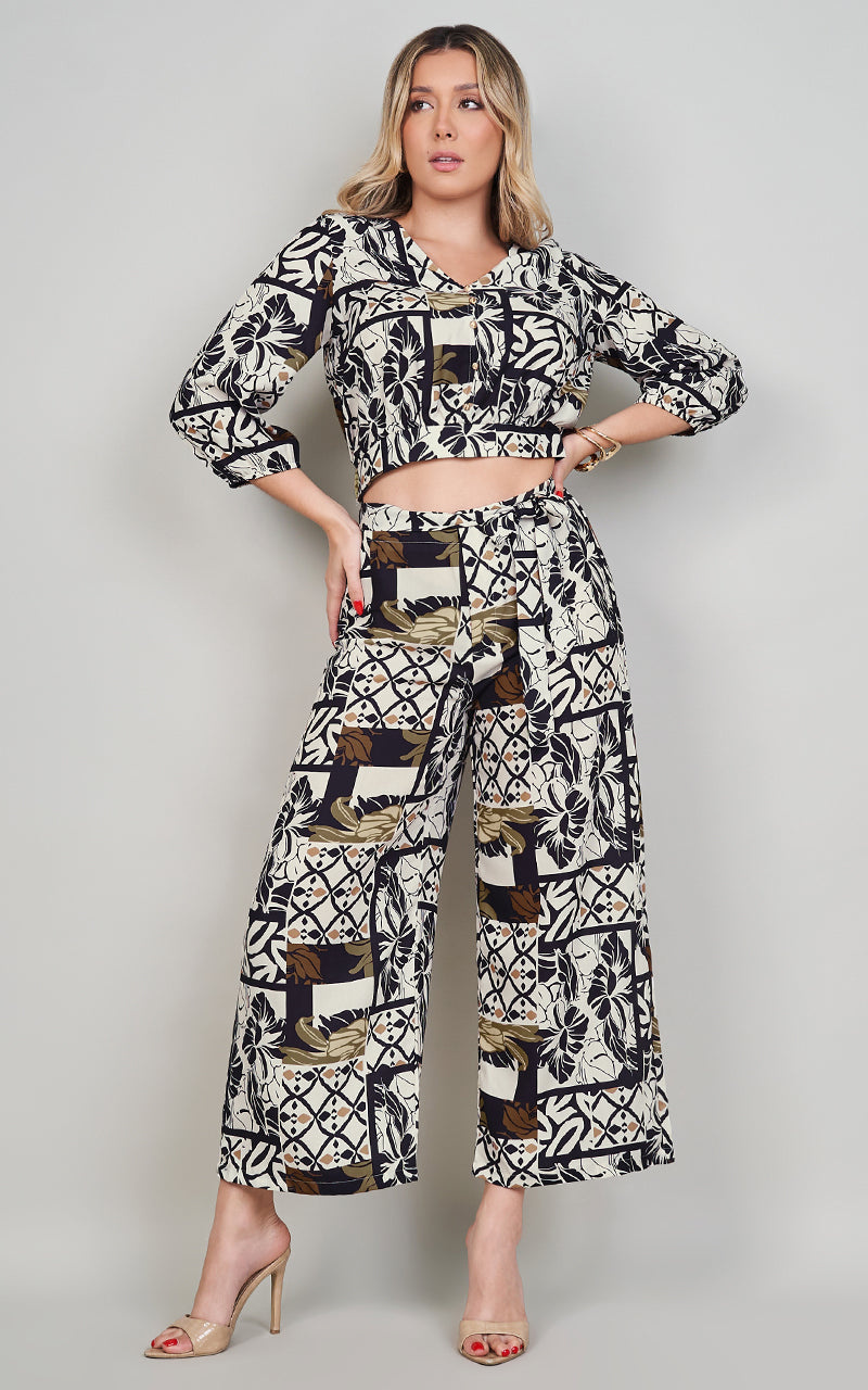 MOROCCAN GARDENS BLOUSE