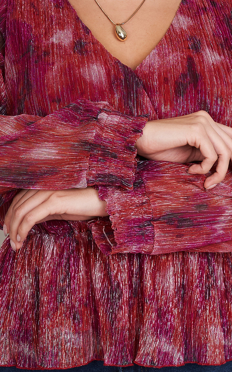 ELECTRIC SHINE BLOUSE