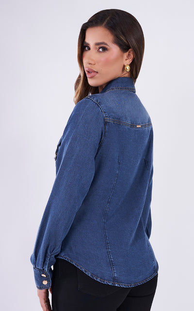 MILDRED DENIM SHIRT