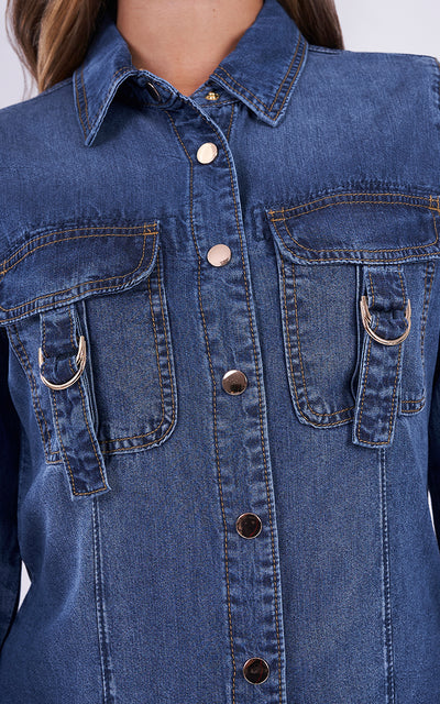 MILDRED DENIM SHIRT