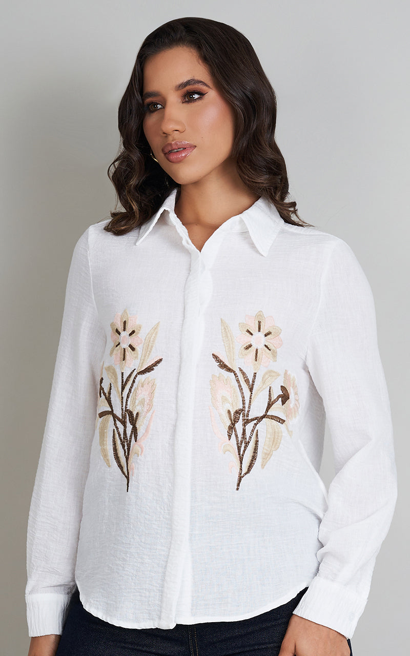 FLEUR DE BLANC SHIRT