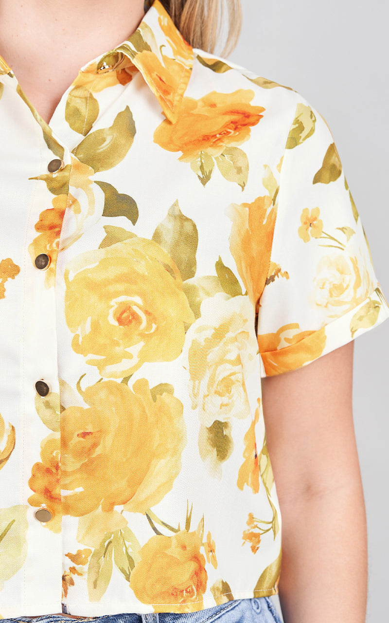 ELEGANCE FLORAL SHIRT