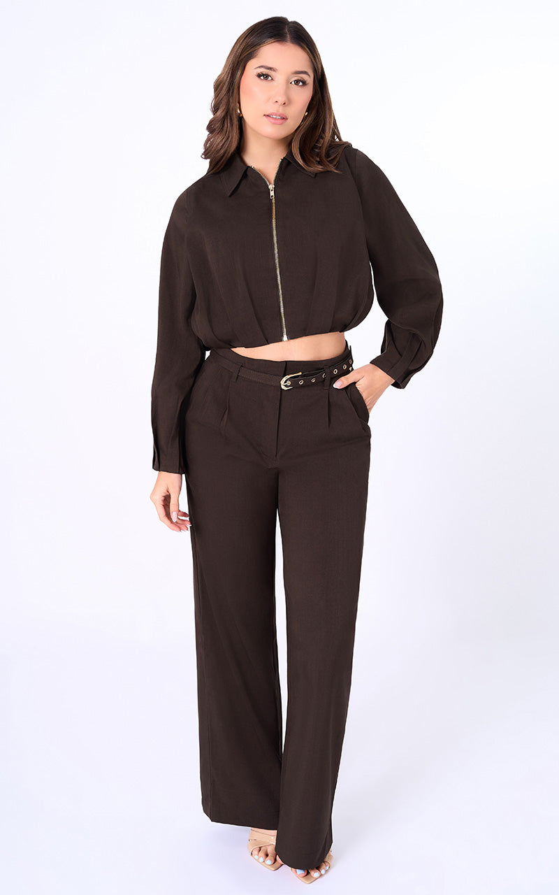 CONJUNTO CHAQUETA BOMBER Y PANTALON