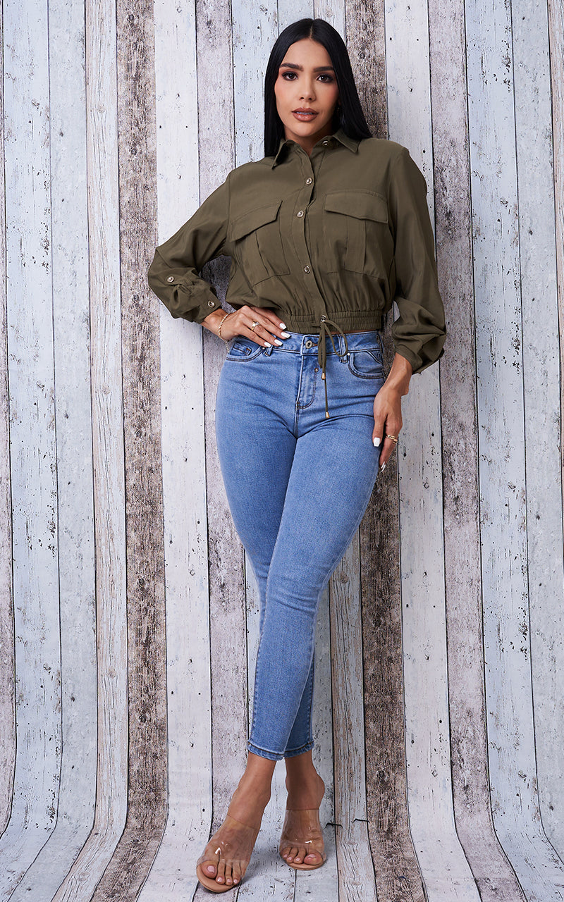 VINTAGE SKINNY ANKLE JEANS