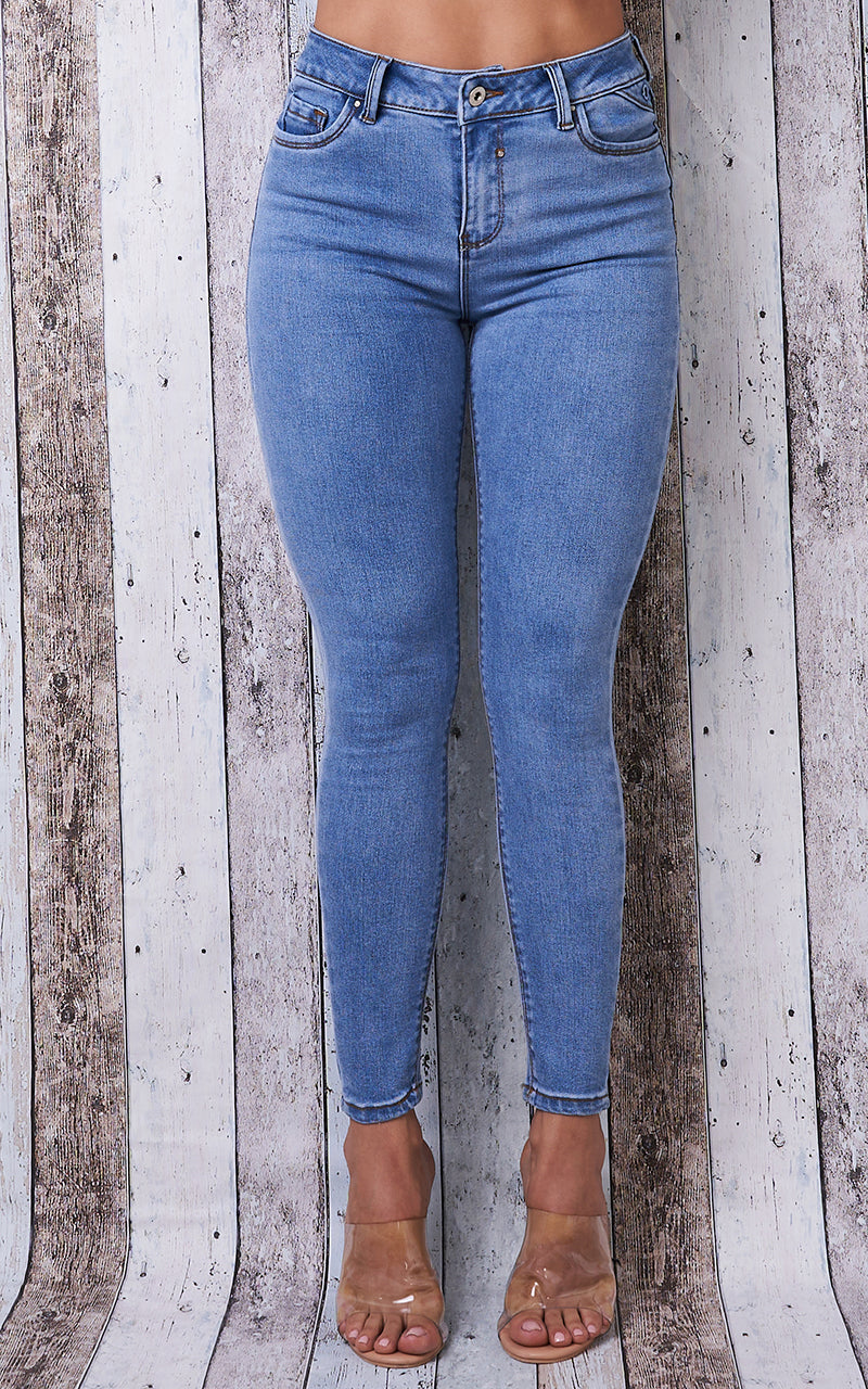 VINTAGE SKINNY ANKLE JEANS