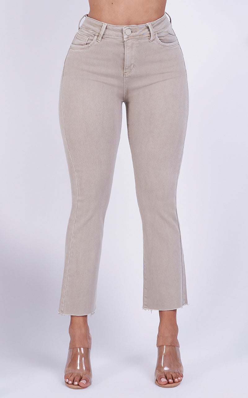 ALIA CROPPED FLARE JEANS