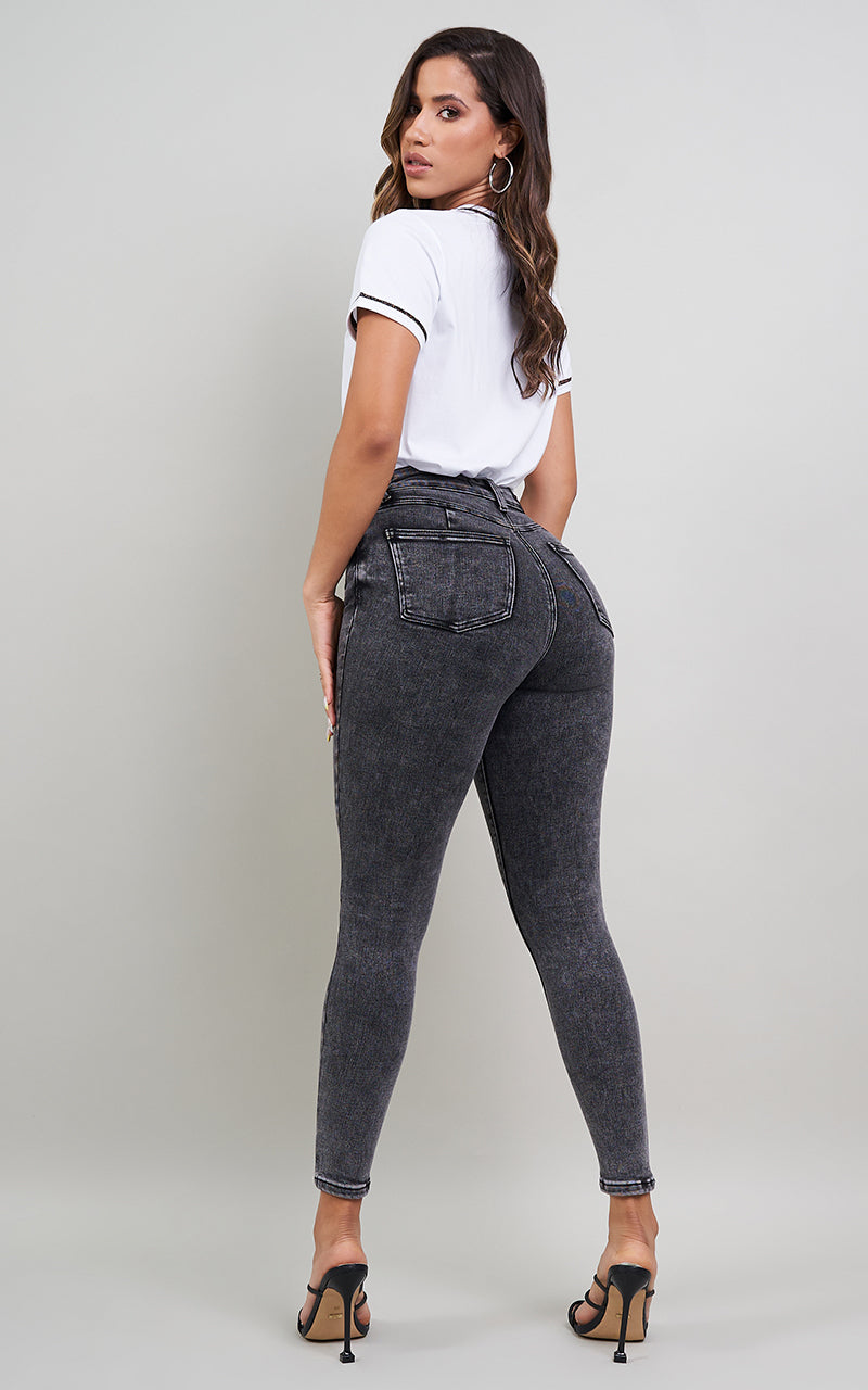 DALIAH SKINNY ANKLE JEANS