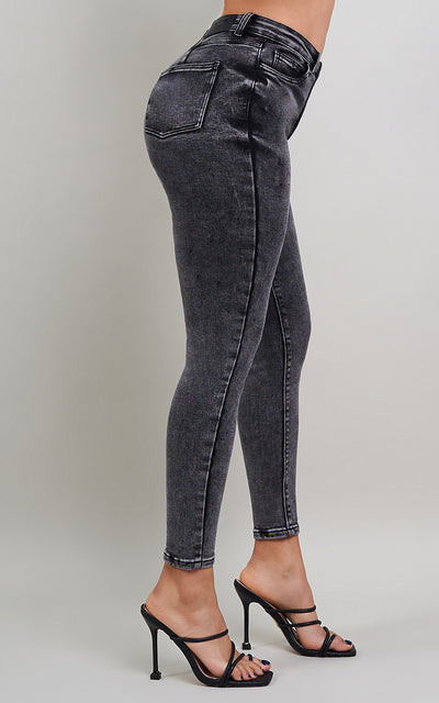 DALIAH SKINNY ANKLE JEANS