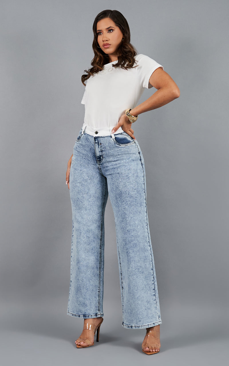 VERONICA WIDE LEG JEANS