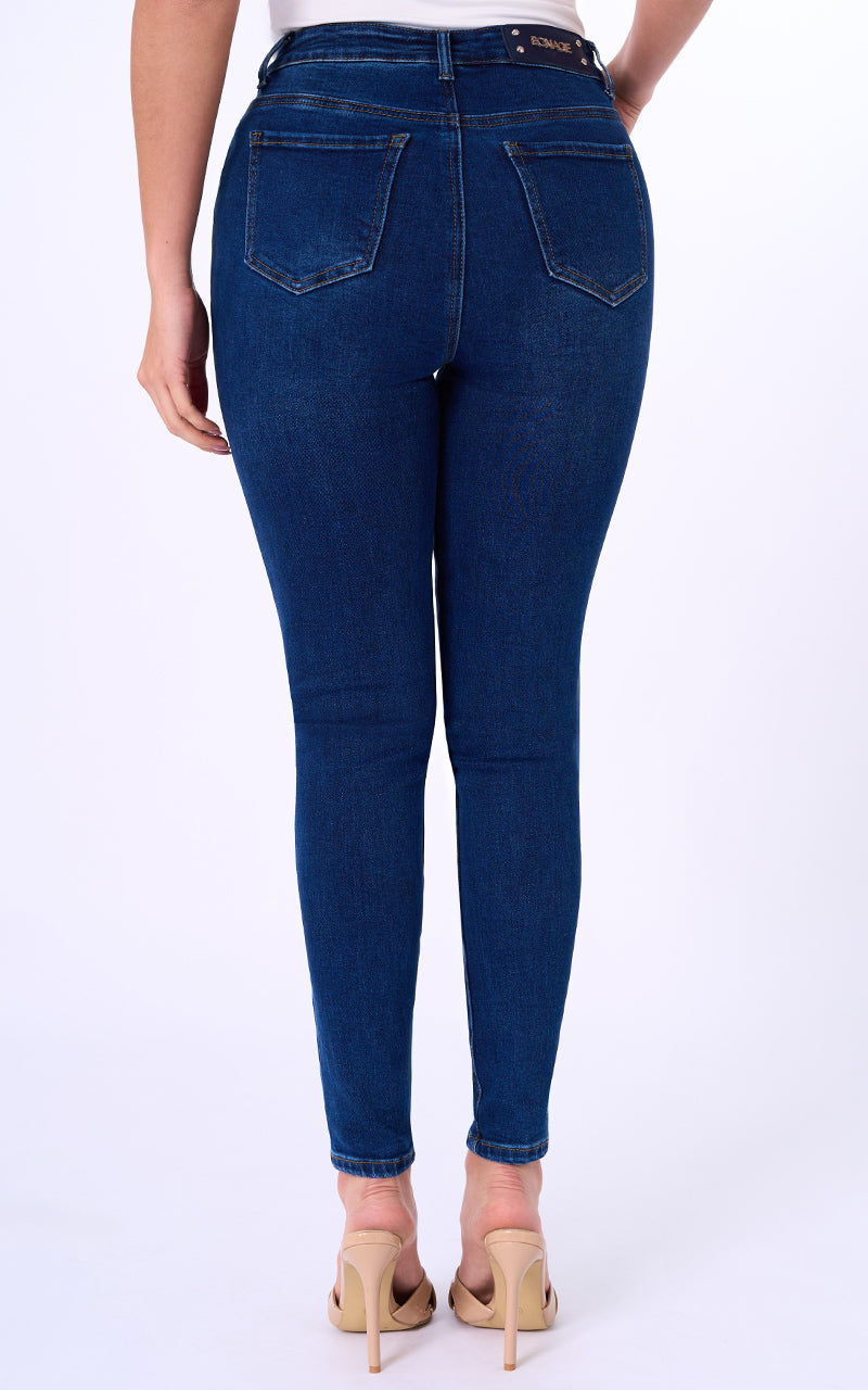 BASIC SKINNY ANKLE JEANS