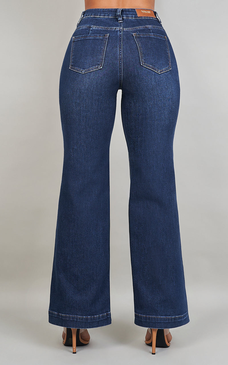 CRISTEL WIDE LEG JEANS