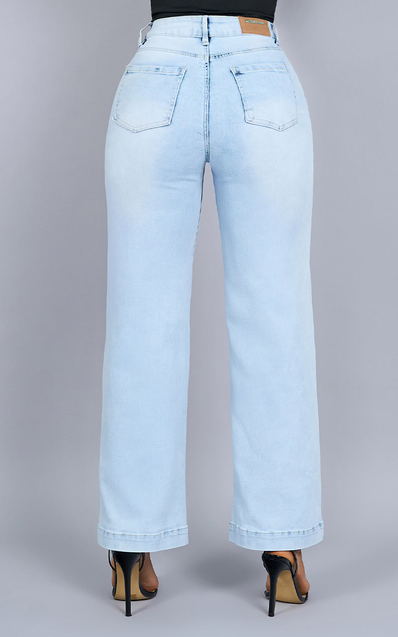 DENNY WIDE LEG JEANS