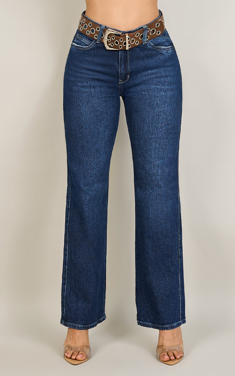 MEILYNN STRAIGHT JEANS