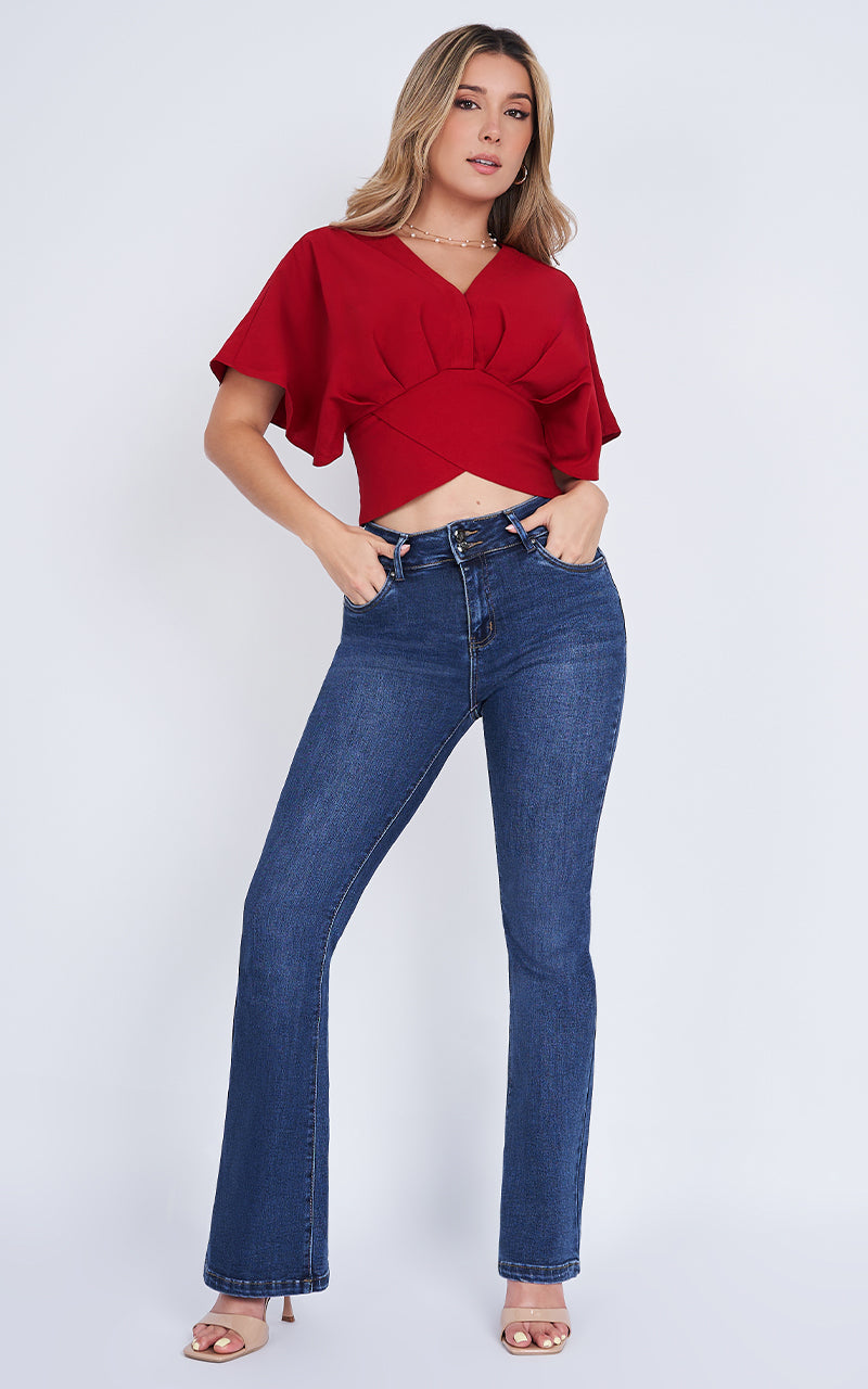 MANHATTAN FLARE JEANS