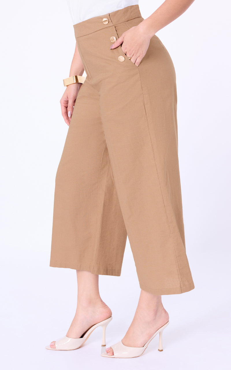 PANTALON STRAIGHT CROPPED